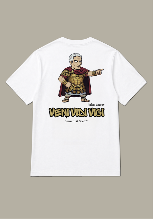 Julius Caesar Veni Vidi Vici Graphic T Shirt