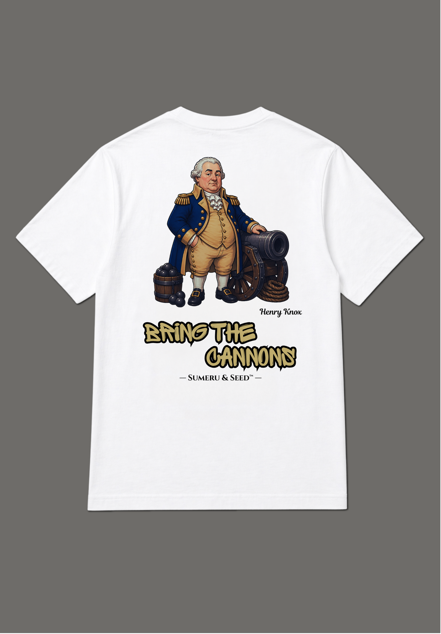 Henry Knox Bring the Cannons Graphic T Shirt