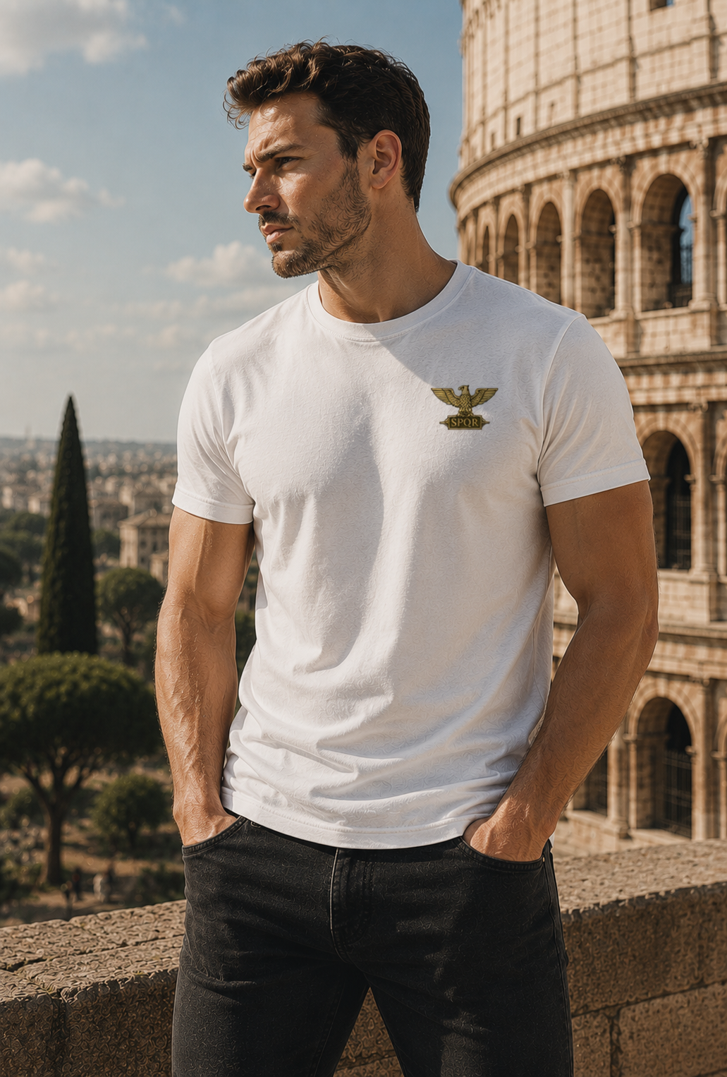 Julius Caesar Veni Vidi Vici Graphic T Shirt